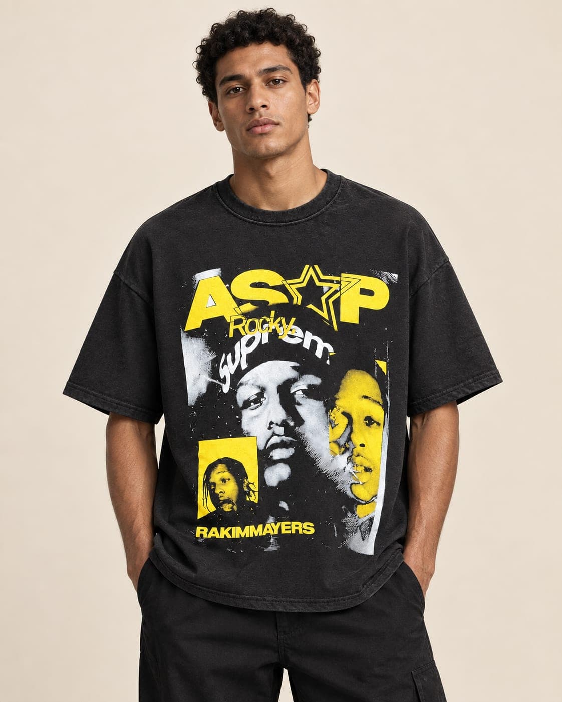 ACIDWASH OVRSIZED TEE