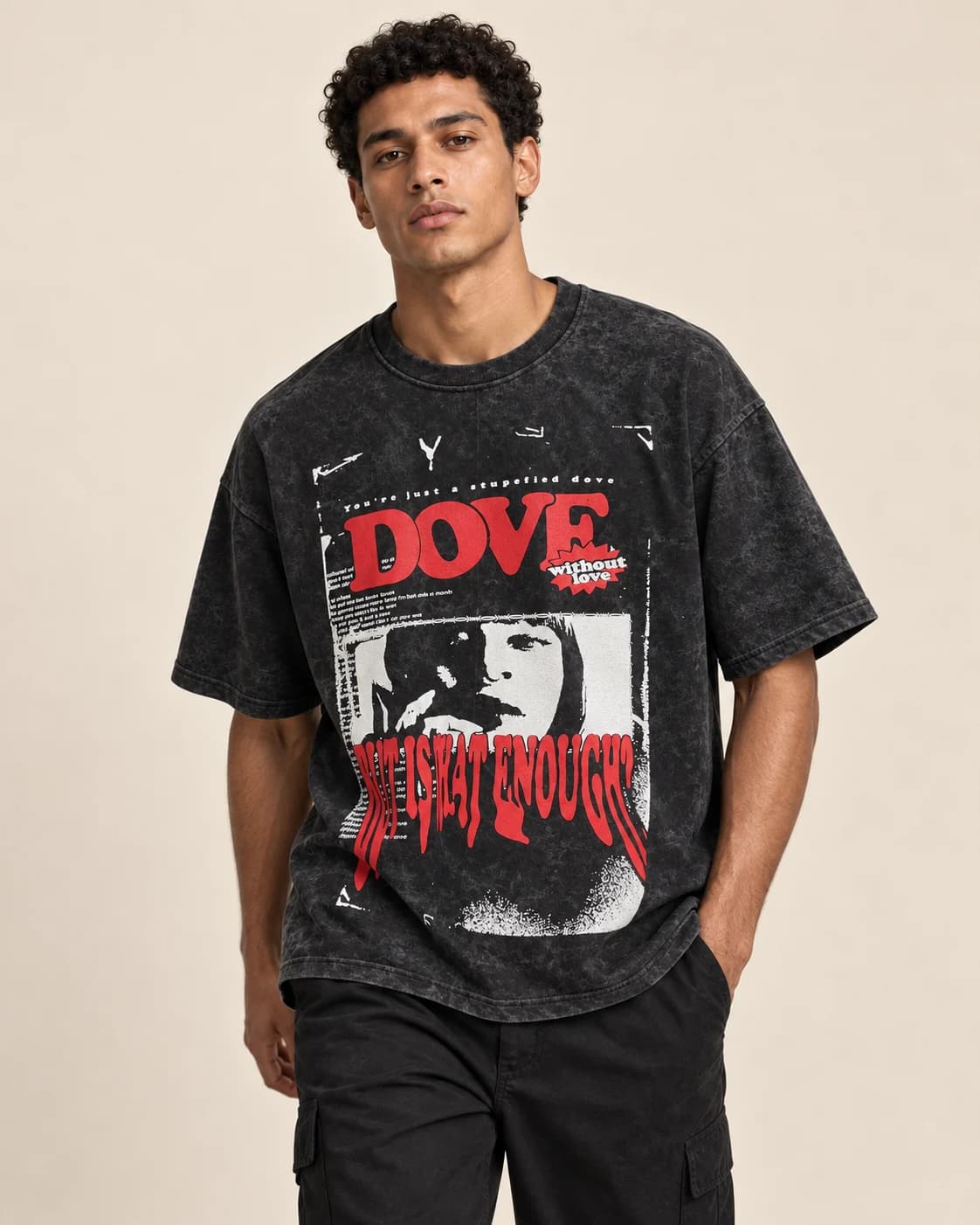 ACIDWASH OVERSIZED TEE